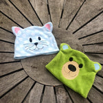 Baby-Mütze Stickdatei ITH KU 34-42 16x26 Katze Bär Bärenmütze Katzenmütze Frühchen Ohrenmütze - Sewando