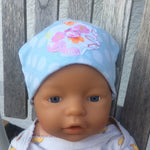 Puppen-Mütze Stickdatei ITH 13x18 Puppenkleidung Puppenmütze Puppenbekleidung Winter - Sewando