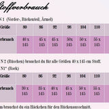 Schnittmuster Pullover /Pullikleid Lilly 2 in 1 für Mädchen Gr. 80-116 - Sewando