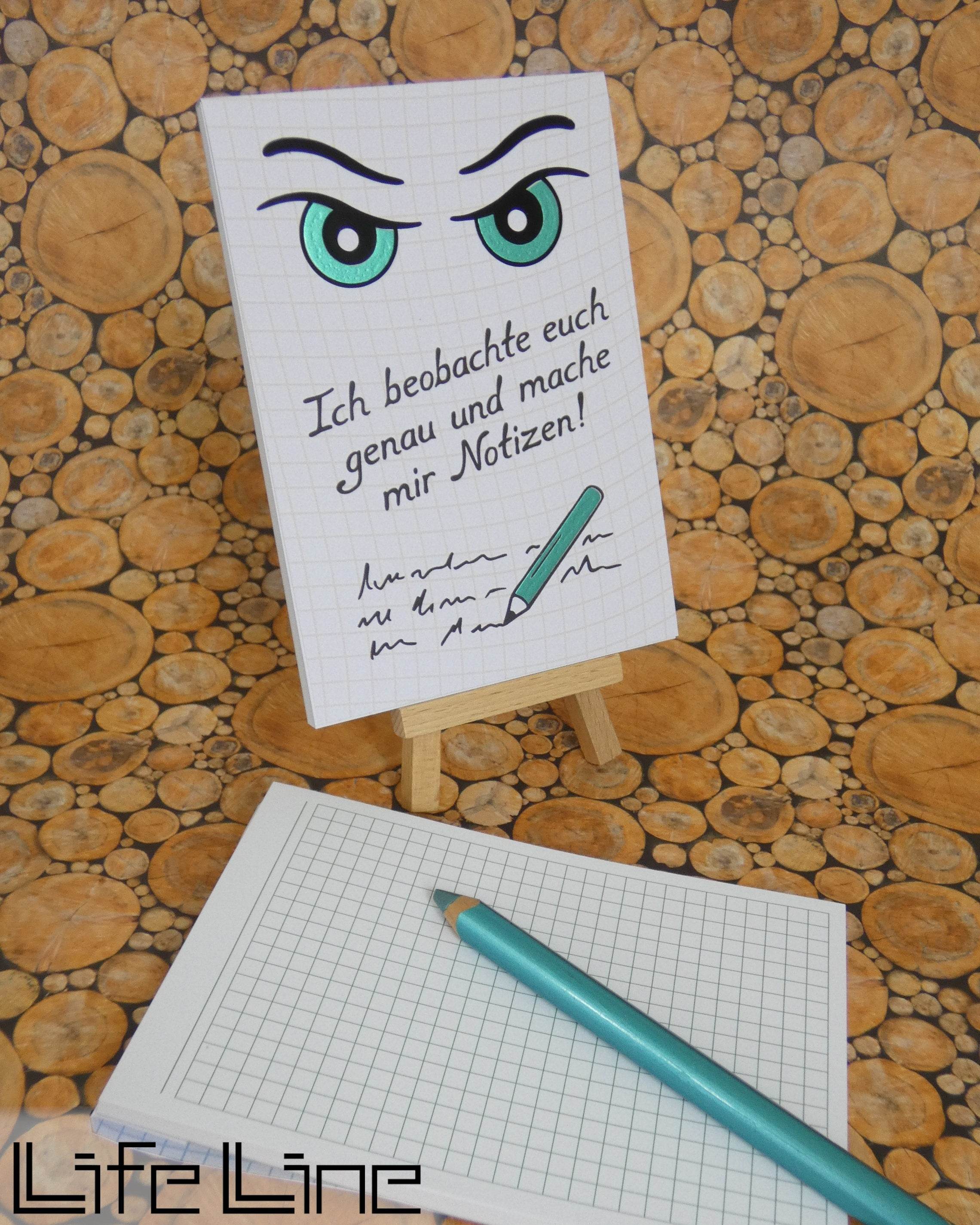 Plotterdatei ICH BEOBACHTE EUCH svg + dxf + Digipapiere - Sewando