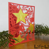 Plotterdatei WEIHNACHTSORNAMENTE svg + dxf - Sewando