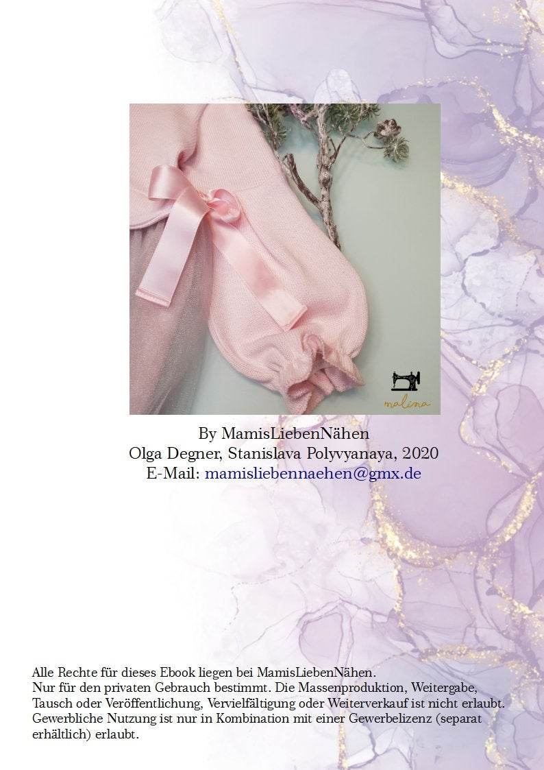 Schnittmuster Kleid Sofie Größen 80-122 - Sewando
