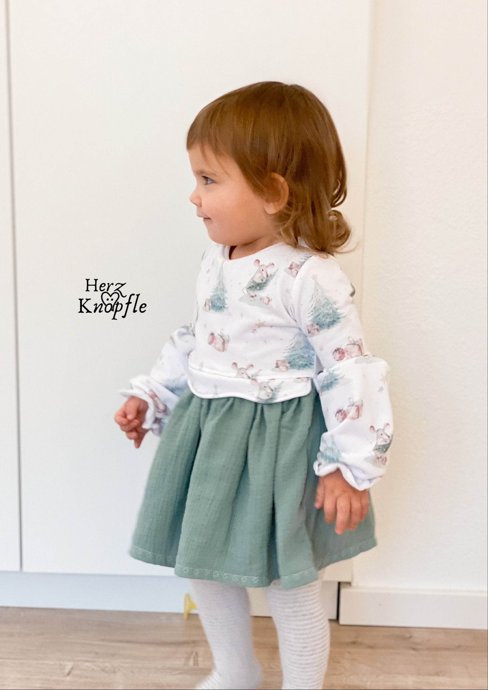 Schnittmuster Kleid Sofie Größen 80-122 - Sewando