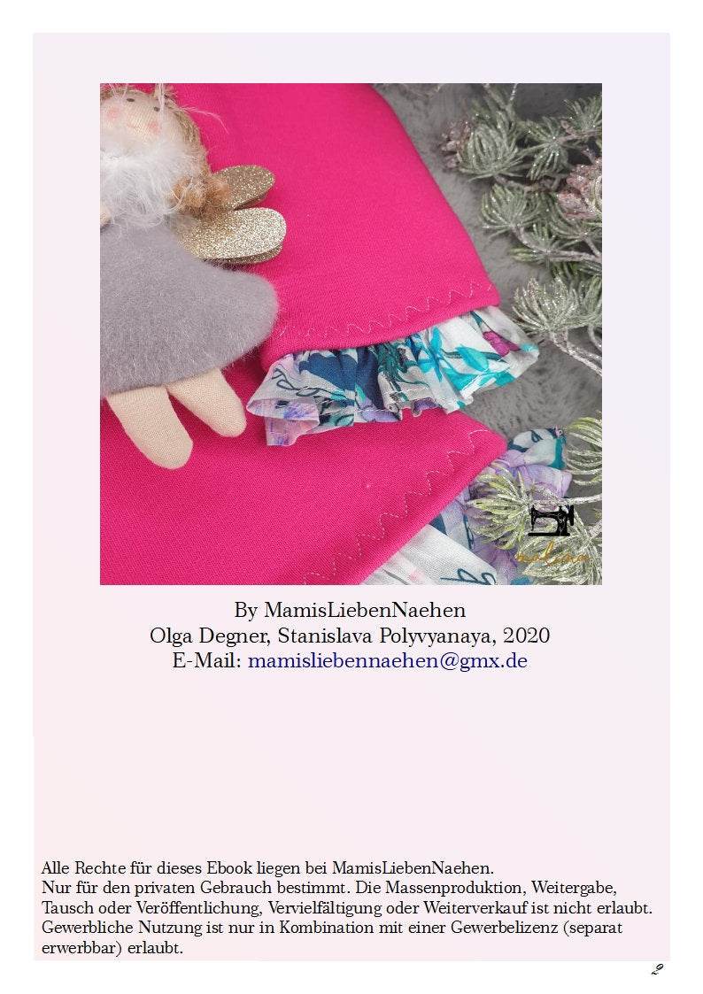 Schnittmuster Pullover /Pullikleid Lilly 2 in 1 für Mädchen Gr. 80-116 - Sewando
