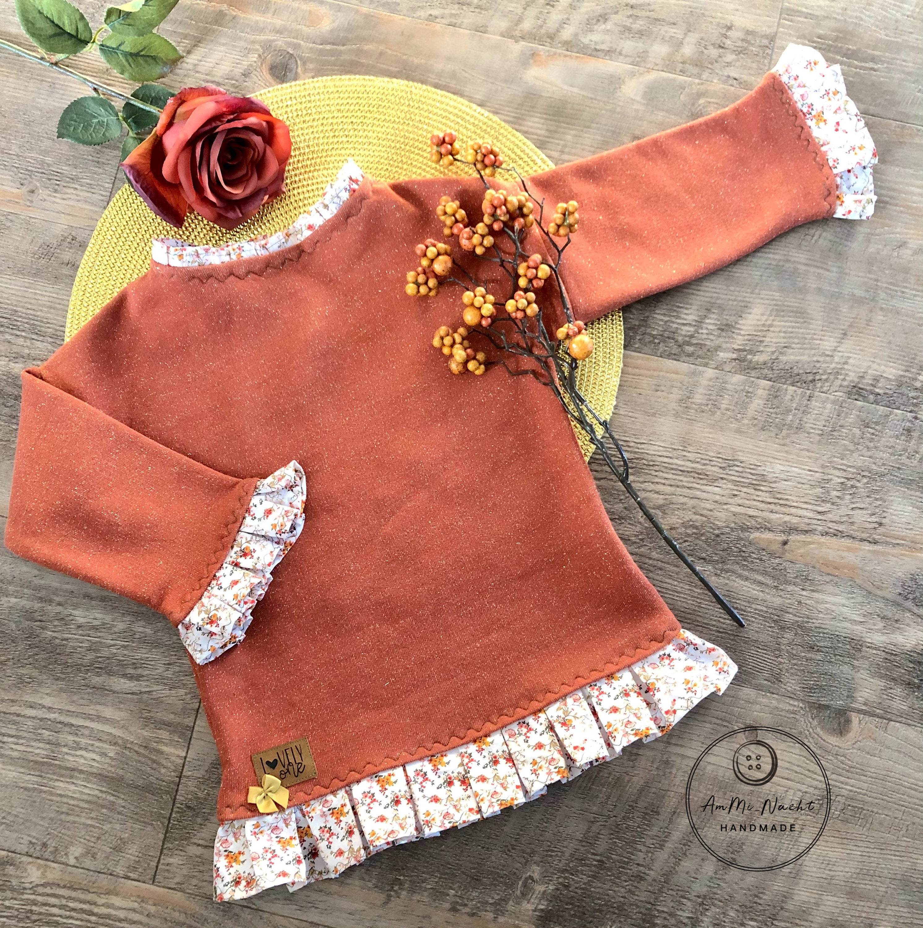Schnittmuster Pullover /Pullikleid Lilly 2 in 1 für Mädchen Gr. 80-116 - Sewando