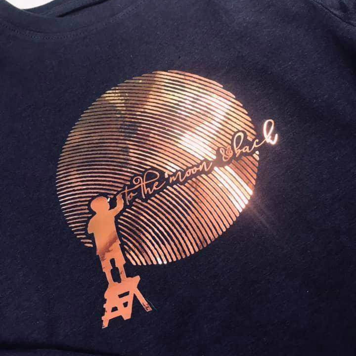 MOND LineART - bis zum Mond und zurück - KinderVersion, Plotter und Laser-Datei als SVG und DXF - Sewando