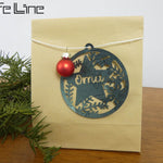 Plotterdatei WEIHNACHTSORNAMENTE svg + dxf - Sewando