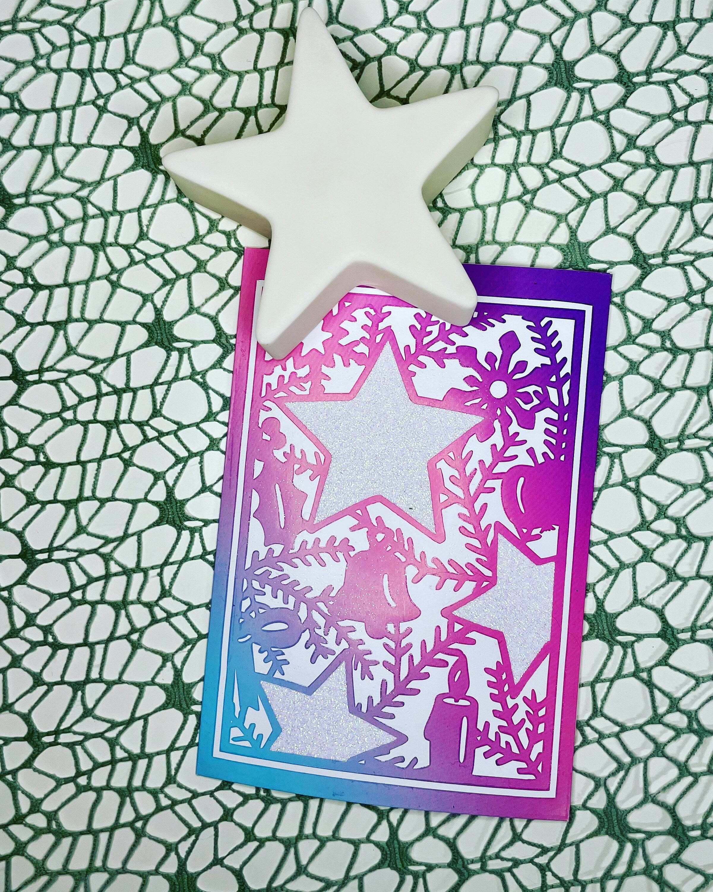 Plotterdatei WEIHNACHTSORNAMENTE svg + dxf - Sewando
