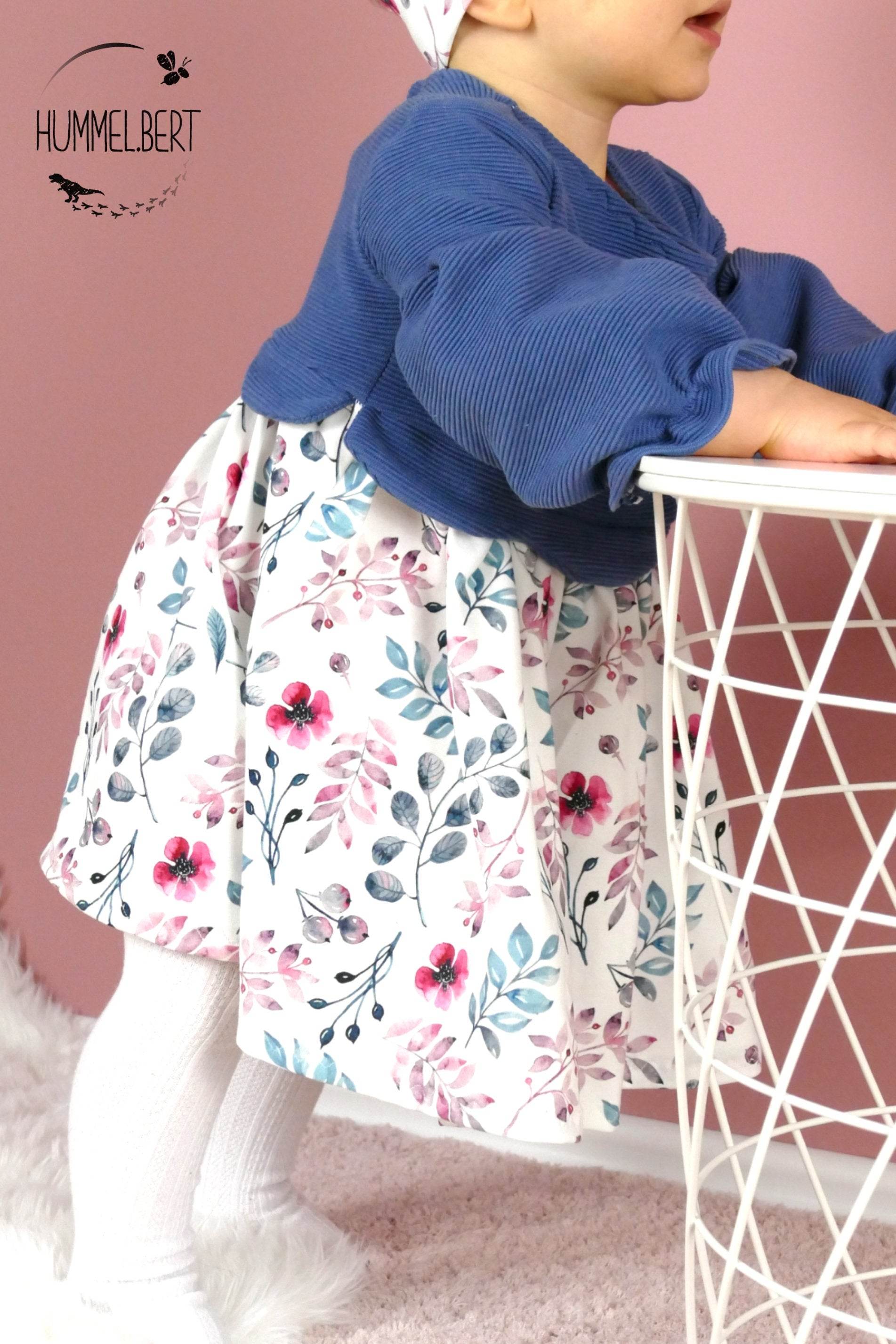 Schnittmuster Kleid Sofie Größen 80-122 - Sewando