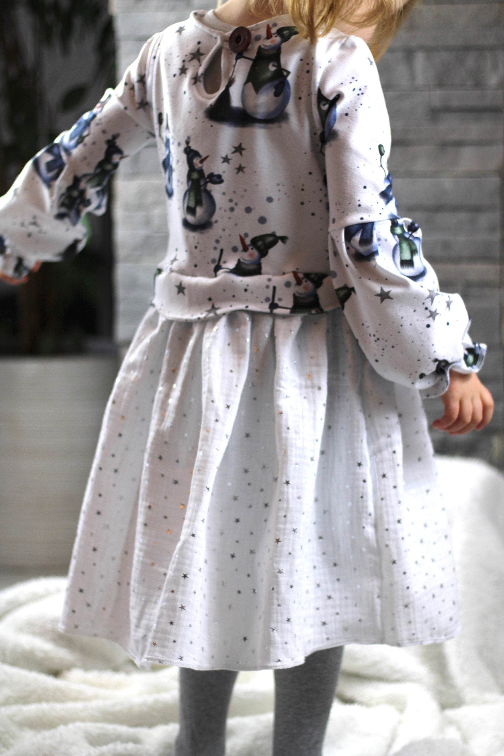 Schnittmuster Kleid Sofie Größen 80-122 - Sewando