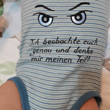Plotterdatei ICH BEOBACHTE EUCH svg + dxf + Digipapiere - Sewando
