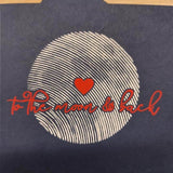Plotterdatei MOND LineART - bis zum Mond und zurück - inkl Schriftzug und Template - Sewando