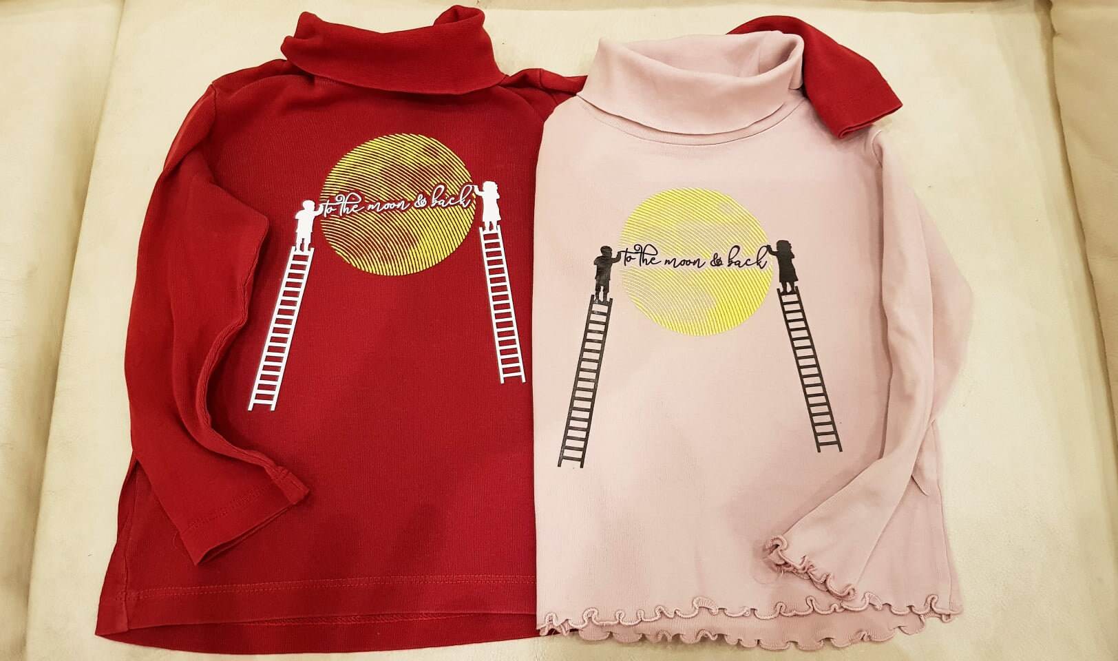 MOND LineART - bis zum Mond und zurück - KinderVersion, Plotter und Laser-Datei als SVG und DXF - Sewando