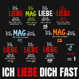 Plotterdatei Ich liebe Dich - Spass Motive inklusive Vorlage SVG und DXF PLOTT - Sewando