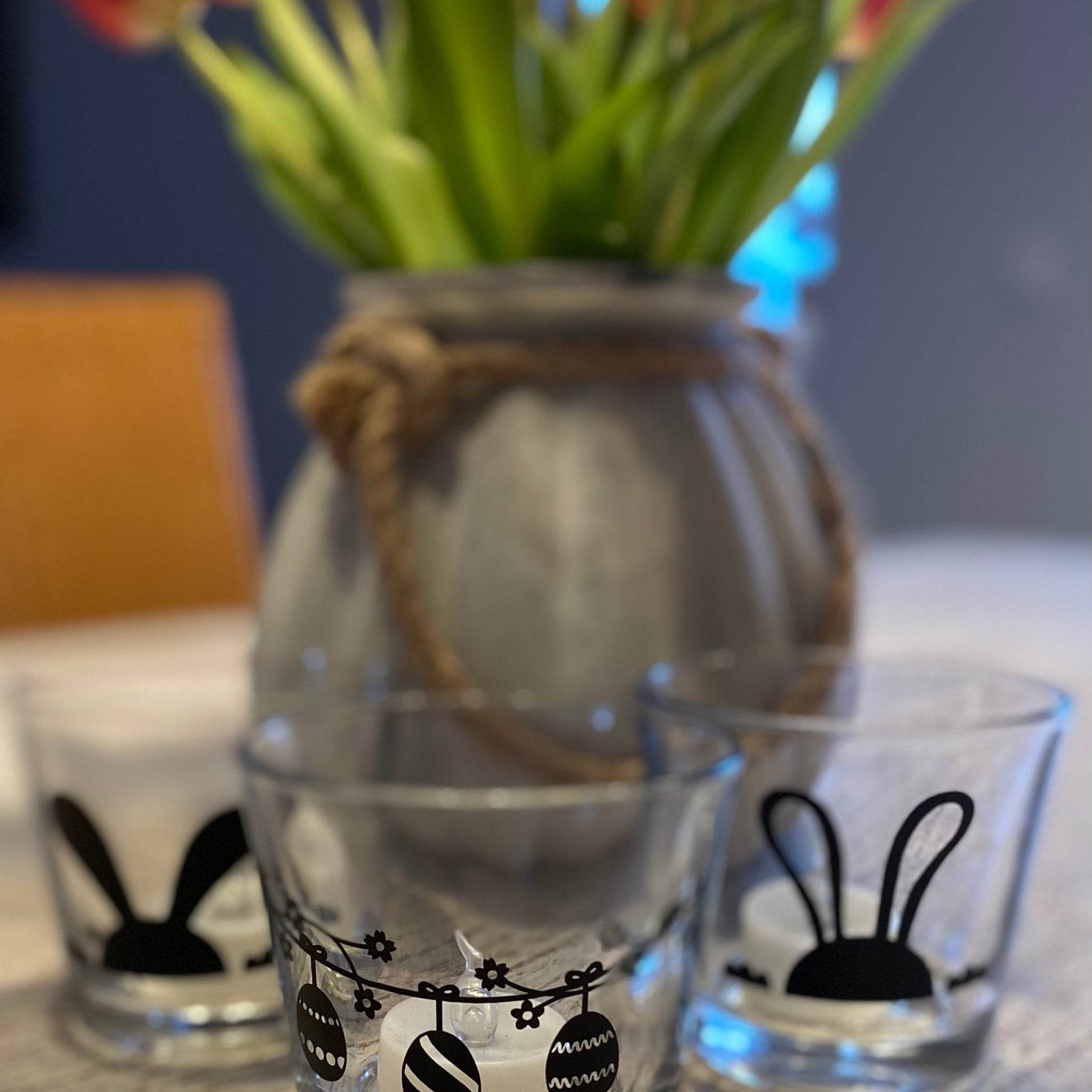 Plotterdatei OSTERGIRLANDE svg + dxf - Sewando