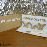 Plotterdateien-Bundle OSTERGIRLANDE + HASENOHREN svg + dxf - Sewando