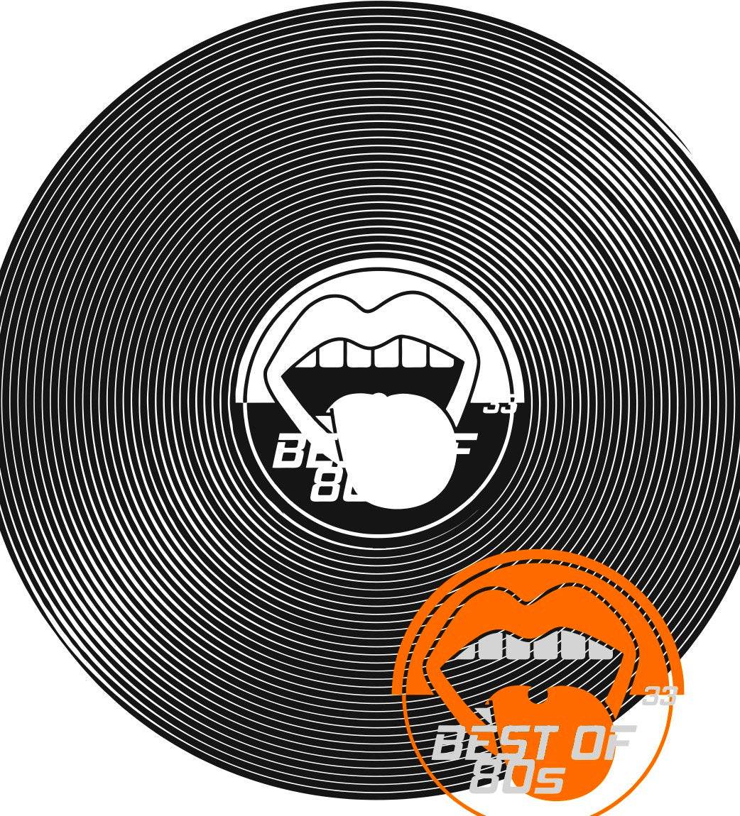 SPIRALOO Schallplatte 70er - die LineArt Spirale aus einer Linie - bitte Beschreibung lesen, Plotterdatei als SVG und DXF - Sewando