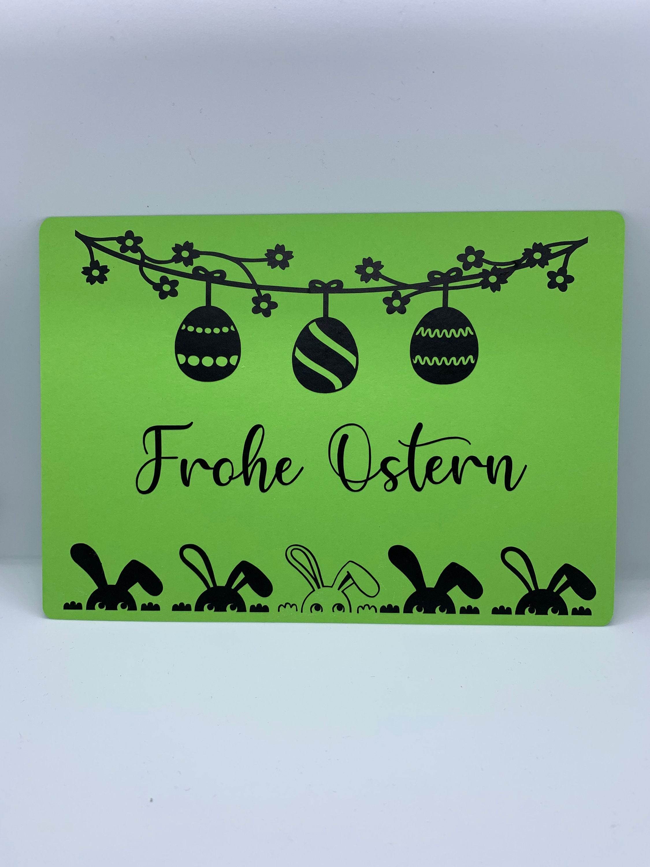 Plotterdateien-Bundle OSTERGIRLANDE + HASENOHREN svg + dxf - Sewando