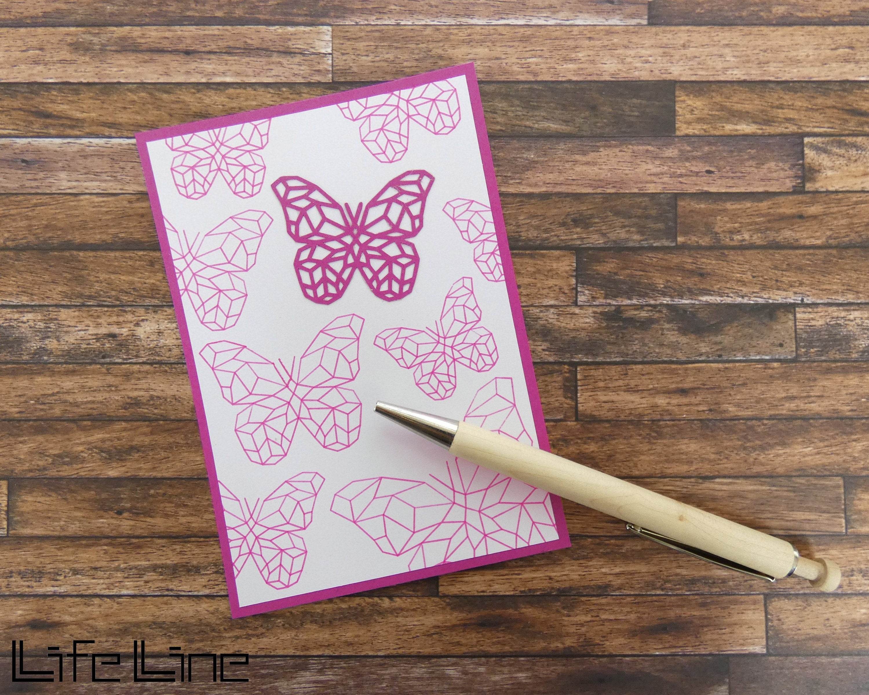 Plotterdateien-Bundle SCHMETTERLING + SCHMETTERLING STRASS svg + dxf - Sewando