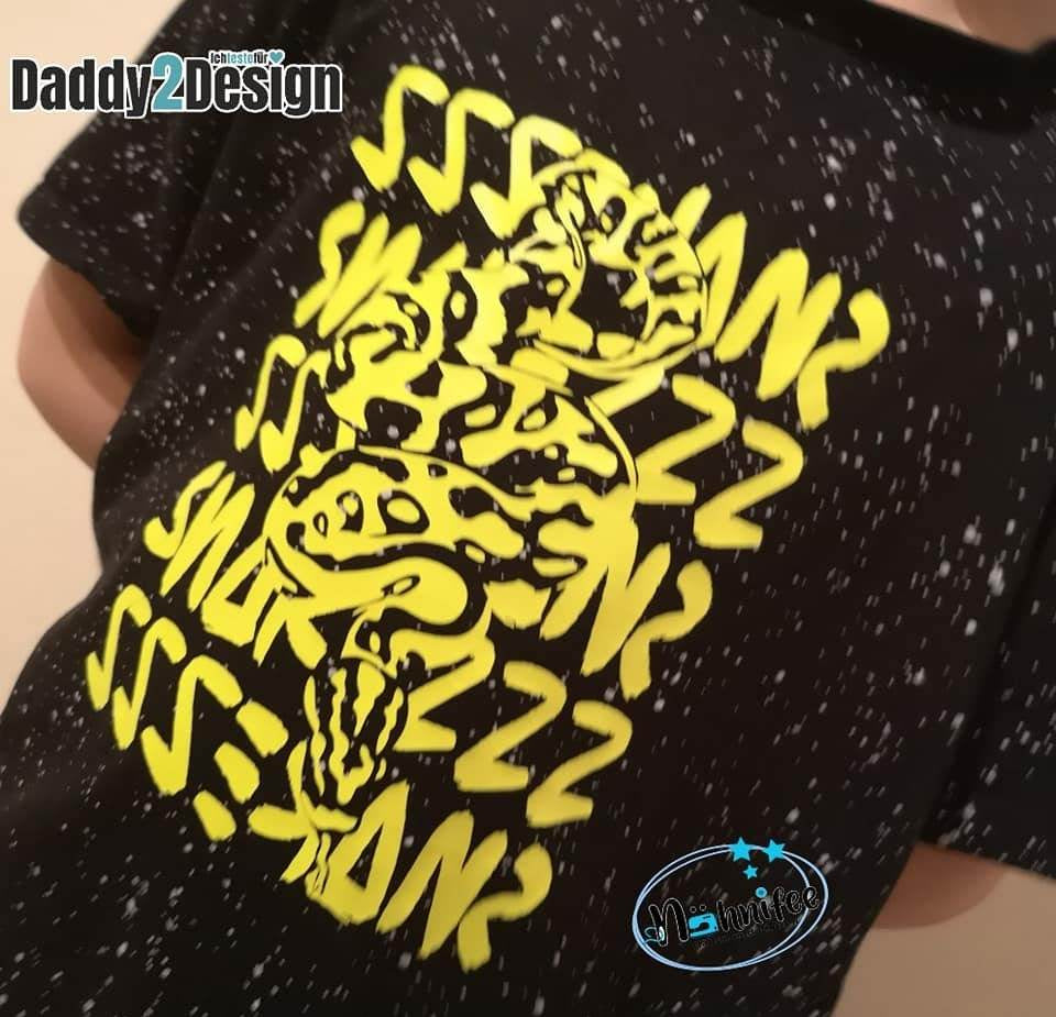 SNAKEZZZ Schlange Teens und Style Version, Plotterdatei als SVG und DXF - Sewando