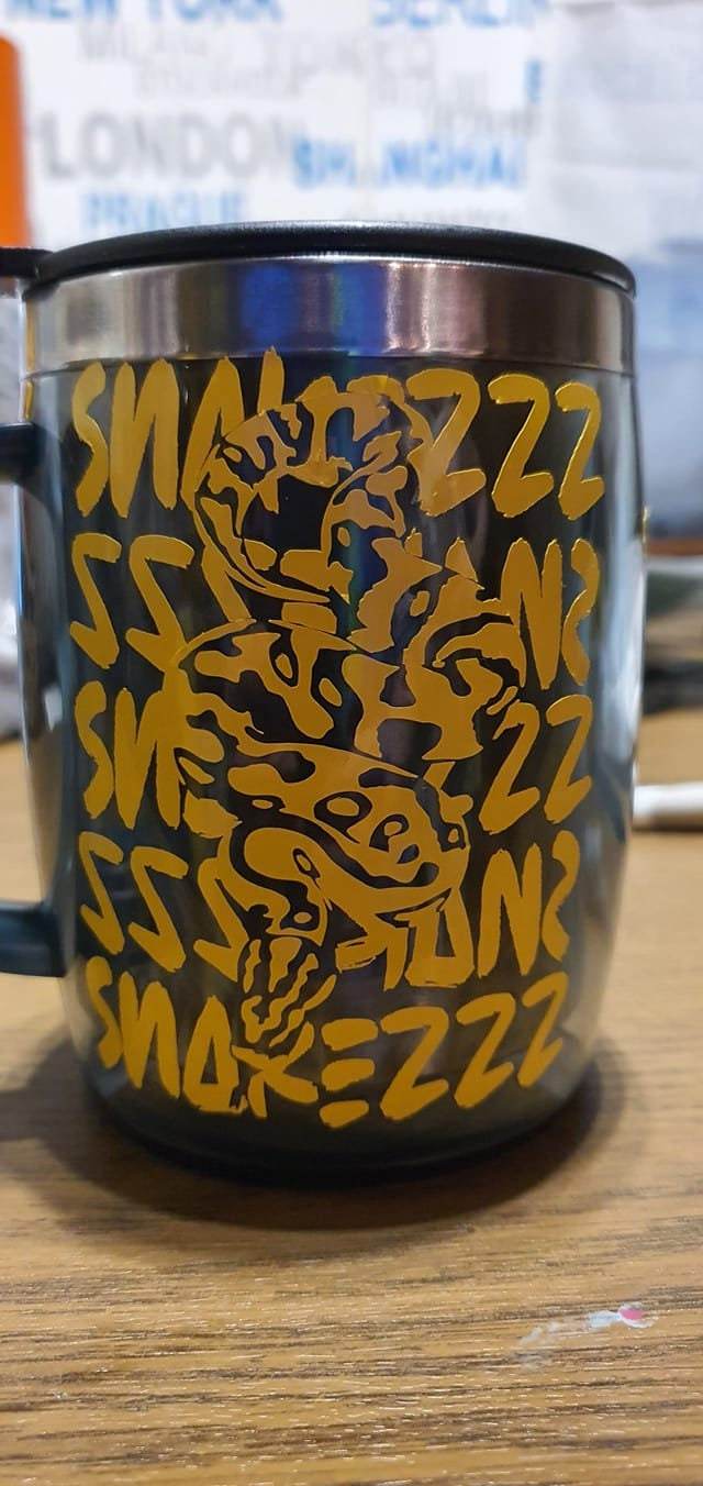 SNAKEZZZ Schlange Teens und Style Version, Plotterdatei als SVG und DXF - Sewando
