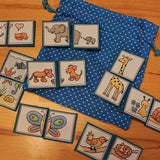 Plotterdatei PUZZLE-MEMORY svg + dxf + Druckvorlage - Sewando