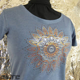 Plotterdateien-Bundle BLUMEN-MANDALA STRASS svg + dxf - Sewando