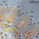 Plotterdateien-Bundle BLUMEN-MANDALA STRASS svg + dxf - Sewando