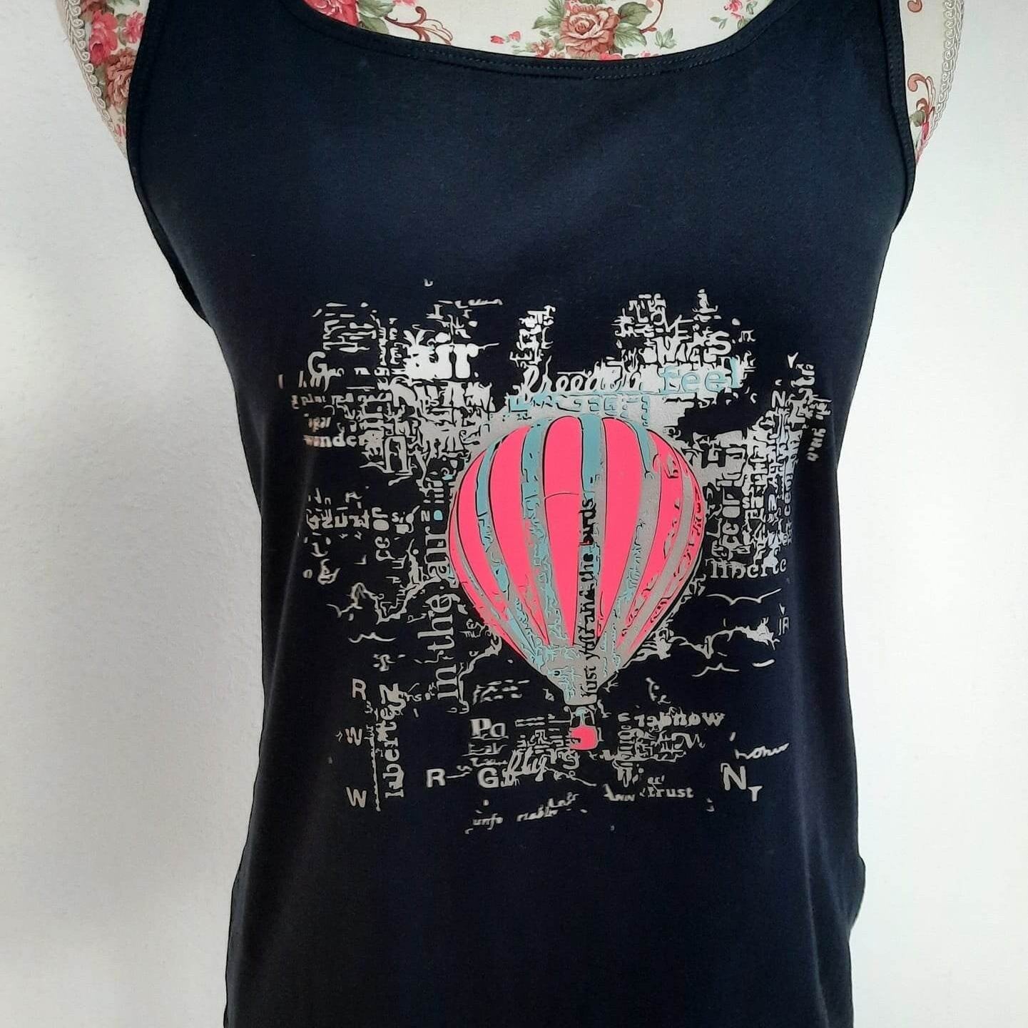 BallonTraum - cooles Supertrash 3 Farben Motiv, PLOTTERDATEI als SVG und DXF - Sewando