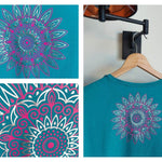 Plotterdateien-Bundle BLUMEN-MANDALA STRASS svg + dxf - Sewando