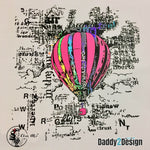 BallonTraum - cooles Supertrash 3 Farben Motiv, PLOTTERDATEI als SVG und DXF - Sewando