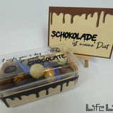 Plotterdatei SCHOKOLADE svg + dxf - Sewando