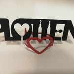 Plotterdatei Shadow PLOTTEN / PLOTTER Kombidatei als svg und dxf und auch als Papierversion - Sewando