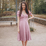 Dirndlkleid MIRABELLA mit Puffärmeln und V-Ausschnitt, Gr. 32-50, PDF Schnittmuster