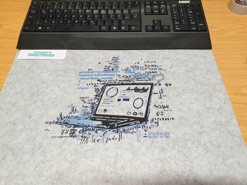 TraumIT / TraumNetzwerk / TraumNerd aus der Traum Reihe, PLOTT als SVG und DXF - Sewando