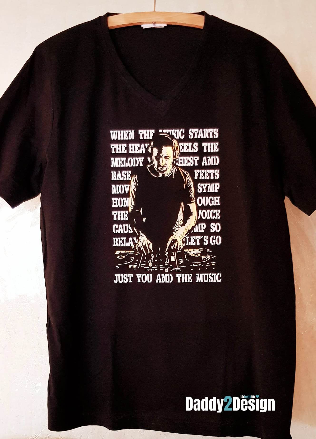 Plotterdatei The DJ - Der Deejay - cooles Dein Style Motiv, nicht nur für coole Teens SVG und DXF - Sewando