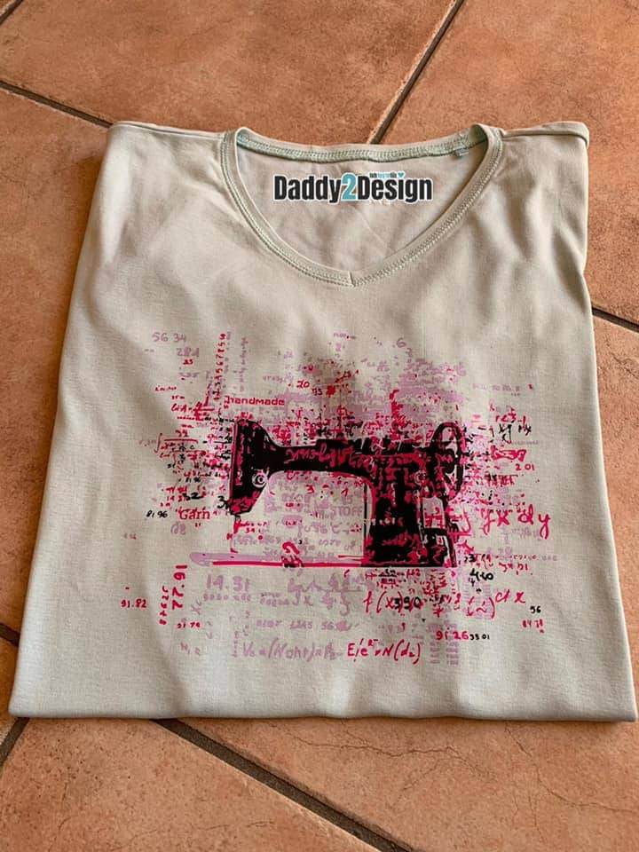 NähTraum - TraumMaschine- cooles Supertrash 3 Farben Motiv, Plotterdatei - Sewando
