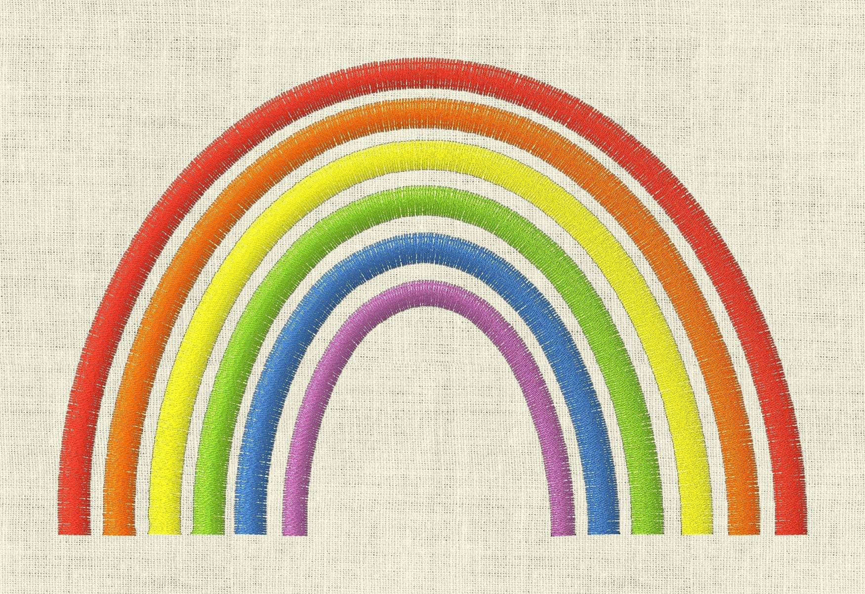 Stickdatei Regenbogen Set 603 - Sewando