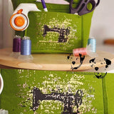 NähTraum - TraumMaschine- cooles Supertrash 3 Farben Motiv, Plotterdatei - Sewando