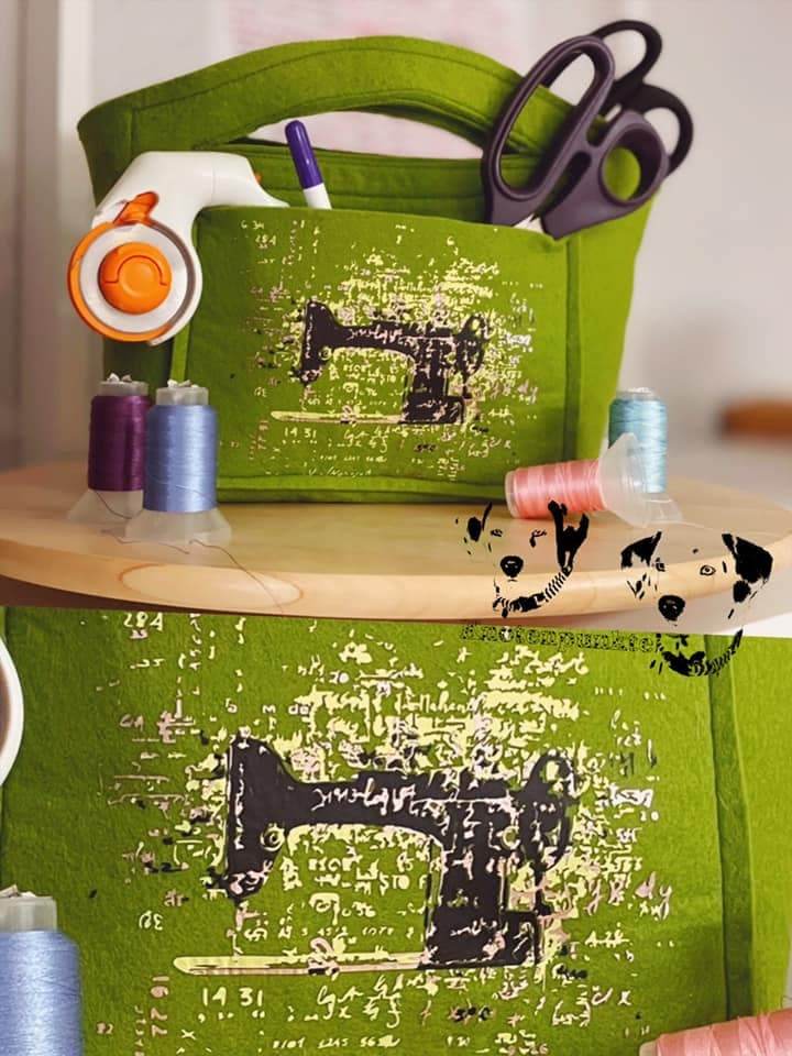 NähTraum - TraumMaschine- cooles Supertrash 3 Farben Motiv, Plotterdatei - Sewando