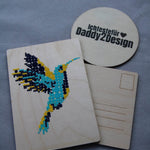 PunkteLiebe KOLIBRI, Plotterdatei, Laserdatei - Sewando