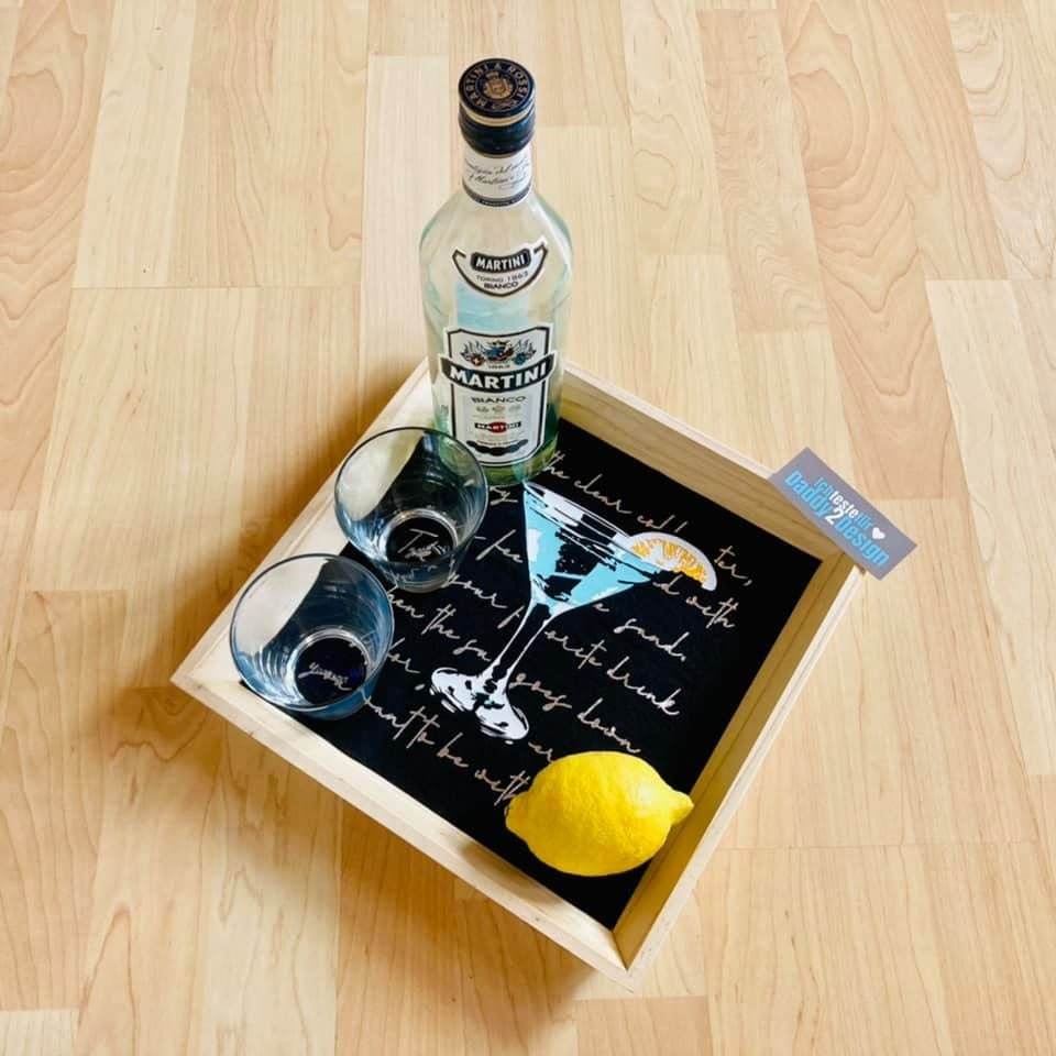 Plotterdatei Cocktail Poem- cooles Dein Style Motiv, mit oder ohne Text SVG DXF PLOTT - Sewando