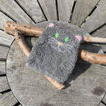 Katzen-Waschlappen Stickdatei ITH 10x10 Waschhandschuh Tiere - Sewando