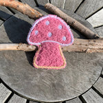 Abschminkpad Fliegenpilz Stickdatei ITH 10x10 cm Waschpad Pilz Pad Herbst - Sewando