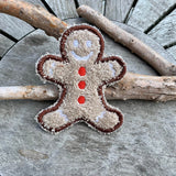 Abschminkpad Pfefferkuchenmann Stickdatei ITH 10x10 cm Waschpad Mann Weihnachten Pad Anleitung in deutscher Sprache Lebkuchen - Sewando