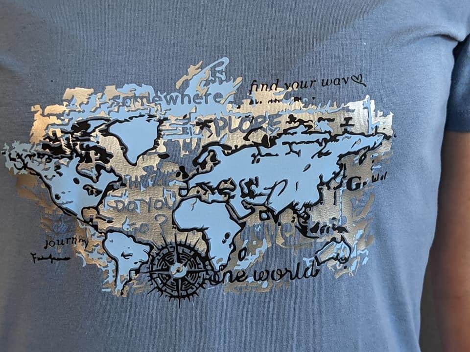 TraumWelt - We are ONE World - Wir sind EINE Welt, Plotter und Laser-Datei als SVG und DXF - Sewando