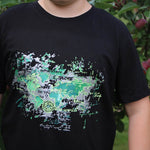 TraumWelt - We are ONE World - Wir sind EINE Welt, Plotter und Laser-Datei als SVG und DXF - Sewando