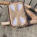Abschminkpad Pfefferkuchen Lebkuchen Stickdatei ITH 10x10 cm Waschpad Weihnachten Pad Anleitung in deutscher Sprache - Sewando