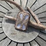 Abschminkpad Pfefferkuchen Lebkuchen Stickdatei ITH 10x10 cm Waschpad Weihnachten Pad Anleitung in deutscher Sprache - Sewando