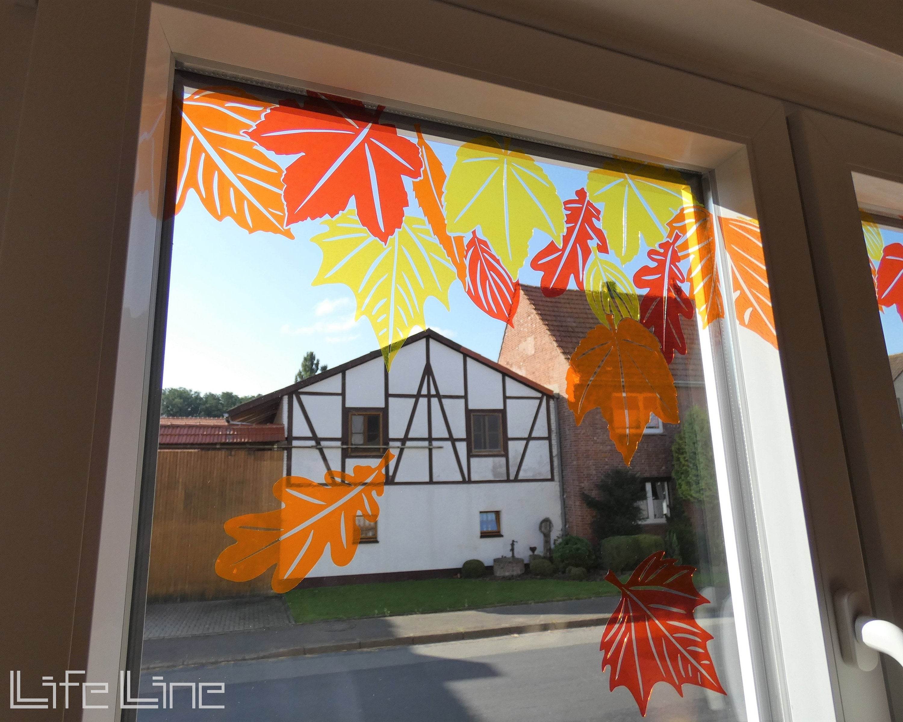 Plotterdatei HERBSTLAUB svg + dxf - Sewando